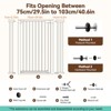 GOTGELIF Baby Safety Gate 42" Extra Tall 29.5-40.6" Wide Auto Close Pressure Mount Pet Gate - 2 of 4
