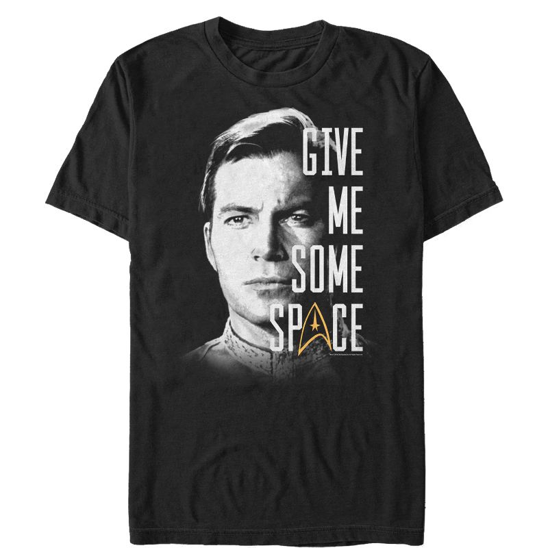 Men's Star Trek: The Original Series Kirk Give Me Space T-Shirt, 1 of 5