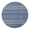 TROPOW Washable Area Rugs, Vintage Oriental Rug, Low Pile Stain Resistant Carpet with Non-Slip Backing, Stain Resistance Rug for Bedroom Dining Room - 4 of 4