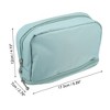 Unique Bargains Women's Travel Cosmetic Makeup Storage Bag 6.89"x2.76"x4.72" 1 Pc - 4 of 4