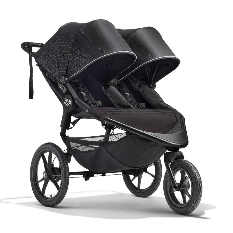 Baby Jogger Summit X3 Double Stroller - Black, 1 of 8