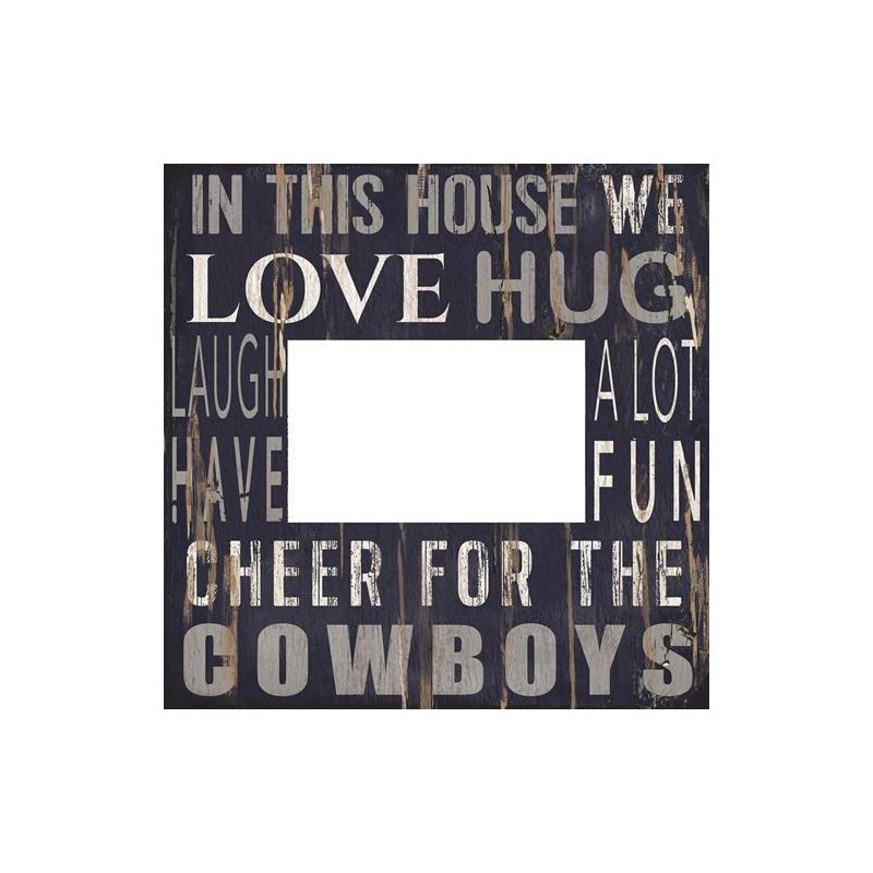 NFL Fan Creations 10x10 in. This House Frame, 1 of 2