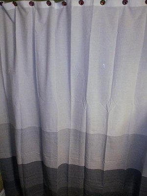 Nautical Shower Curtain Ombre Blue - Threshold™ : Target