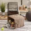 Bone Dry Polyester Pet Bin Stripe With Paw Patch - 3 of 4