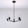 Millennium Lighting Beverlly 5 - Light Chandelier in  Matte Black - image 2 of 4