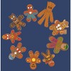 Boy's Marvel Christmas Gingerbread Cookie Circle Pull Over Hoodie - 2 of 4