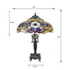 Chloe Lighting ZYGO Dragonfly 2 Light Table Lamp 19 Shade - 2 of 2