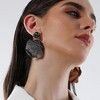 SOHI Women's The Glacier Swirl Drop Earrings - 4 of 4