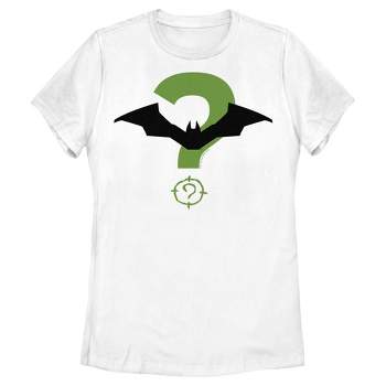 Women's The Batman Riddler and Bat Logo T-Shirt