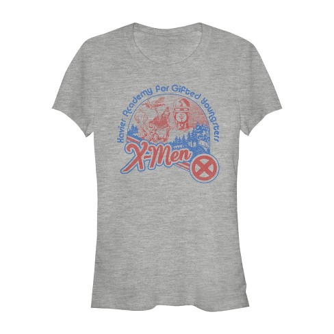 Juniors Womens Marvel X-Men Vintage Xavier Academy T-Shirt - image 1 of 3