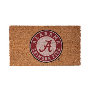 EvergreenNCAAAlabama Crimson Tide Logo Natural Coir 28 x 16 Inches Indoor Outdoor Doormat - 1 of 4