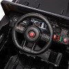 24V Kids’ Ride-On Truck Car with Parental Remote Control, Twin 35W Motors, Max Speed 3.5MPH, USB Music Player, 6-Wheel Suspension, LED Lights - 4 of 4