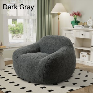 Hrinhom 39.4" W Bean Bag Chair,Comfy Lazy Floor Sofa Chair For Adults and Kids - 1 of 4