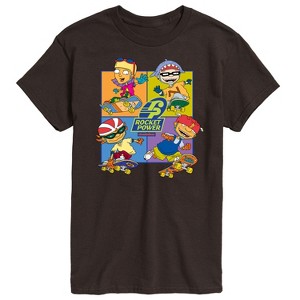 Men's - Nickelodeon - Rocket Power Otto Regina Sam Maurice Skaters Short Sleeve Graphic T-Shirt - 1 of 4