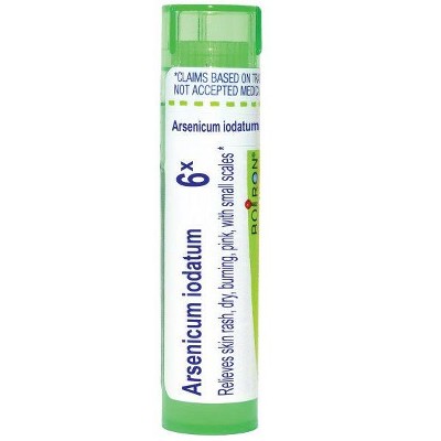 Arsenicum Iodatum 6X by Boiron Homeopathic Single Medicine For First Aid  -  80 Pellet