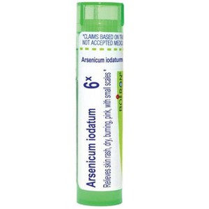 Arsenicum Iodatum 6X by Boiron Homeopathic Single Medicine For First Aid  -  80 Pellet - 1 of 4