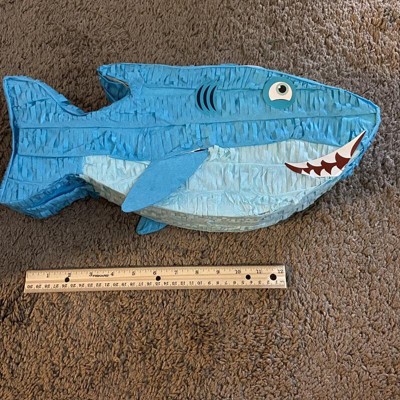 Blue Panda Small Pull String Fish Pinata For Kids Under The Sea