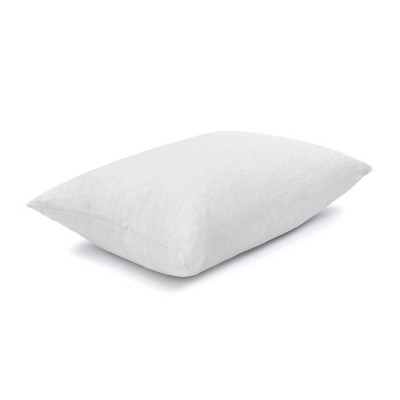 Pebble Heather French Linen Lumbar Throw Pillow