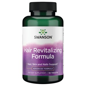 Swanson Hair Revitalizing Formula - Advanced Formula 60 Tablets. - 1 of 2
