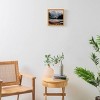 Deny Designs Hannah Kemp Moraine Canoes Framed Wall Art Bamboo - 2 of 3
