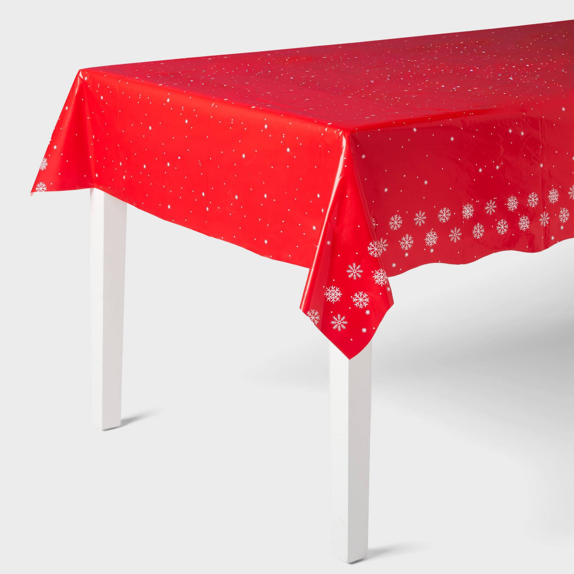 Christmas Snowflake Table Cover - Spritz™