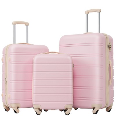 YONWAY 3 Piece Luggage sets, Expandable Lightweight Suitcase, Hardshell Suitcase with TSA Lock Spinner Wheels, 20" 24" 28" Luggage