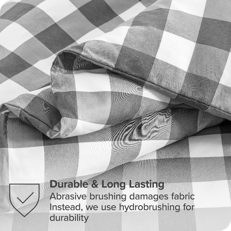 Double Brushed Duvet Set - Ultra-Soft, Easy Care by Bare Home, 5 of 8