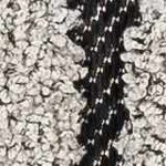 black, charcoal, ivory