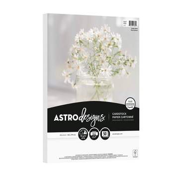 Astrobights White Cardstock 235ct, 110# - The School Box Inc