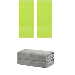 REGALWOVEN Cotton Bath Hands Towel Sets For Bathroom, Gym, SPA 2 Pack - 1 of 4