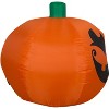 Gemmy Airblown Inflatable Happy Jack O' Lantern, 2.5 ft Tall, Orange - 3 of 4