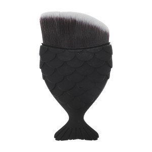 Unique Bargains Angled Mermaids Shape Foundation Brush 1 Pc - 1 of 4