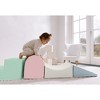 KIDKII 4 Piece Set Soft Play Original Foam Blocks for Toddlers Play Gym, Pastel - 3 of 4
