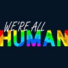 Adult Design By Humans We're All Human Rainbow Pride By JuTrading Tank Top - 2 of 2