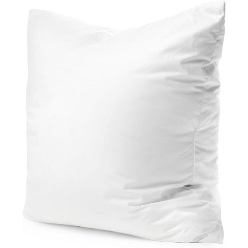 Continental Bedding Throw Pillow Inserts 25% White Goose Down 75% Feather  Pillow Insert 18x18 Inch Pack Of 2 : Target