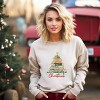 All Booked For Christmas Sparkle - Women's Graphic Sweatshirt - 3 of 4