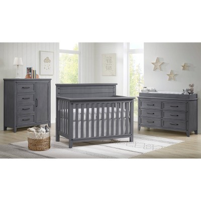 SOHO BABY Ellison 4-in-1 Convertible Crib