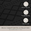 LunaLulinlk Black Shower Curtains,Heavy-Duty Mold/Mildew-Resistant - 3 of 4