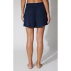 Yogalicious Womens Ribbed Wide Leg Lounge Short - 3 of 3