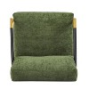 NicBex Minimalist Accent Chair with Cushions Contemporary Reading Chair with Metal Frame and Wooden Armrest Design for Living Room - 3 of 4