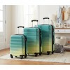 Merax 3-Piece Gradient Hardside Luggage Set with TSA Lock & Spinner Wheels - 2 of 4