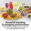 Hamilton Beach Blender / Chopper 58144: 700W 4-Speed Kitchen System, 40oz Capacity, Dishwasher-Safe, Red - 3 of 4