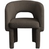 Meridian Furniture,Emmet Boucle Fabric Dining Chair / Accent Chair - 3 of 4