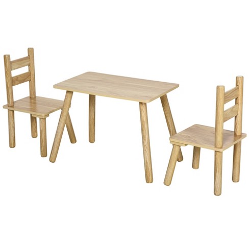 Qaba Kids Table And Chair Set For Arts, Best Table And Chair Set For 2 Year Old