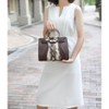 MKF Collection Cassia Snake embossed Vegan Leather Women’s Satchel Bag by Mia K - 3 of 4