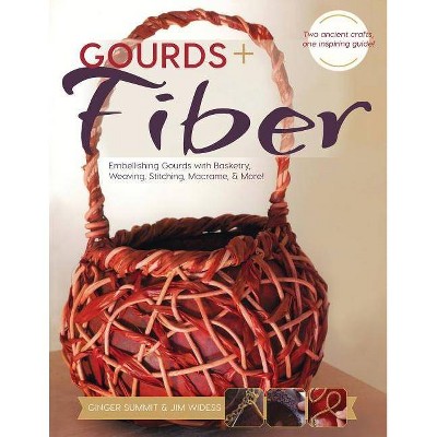 Gourds + Fibers - by  James Widess & Ginger Summit (Paperback)