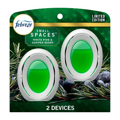 Febreze Small Spaces Air Freshener - White Pine & Juniper Berry - 0.5 fl oz/2ct