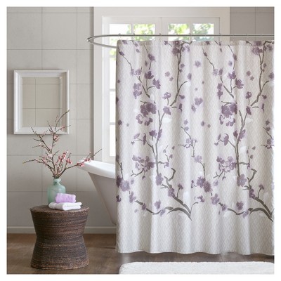 lavender shower curtain