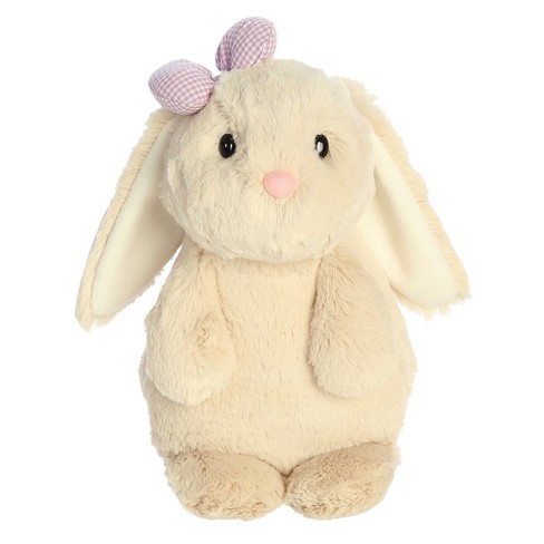 Aurora Small Daisy-Do's Bethany Bunny Spring Vibrant Stuffed Animal Brown 9" - image 1 of 4