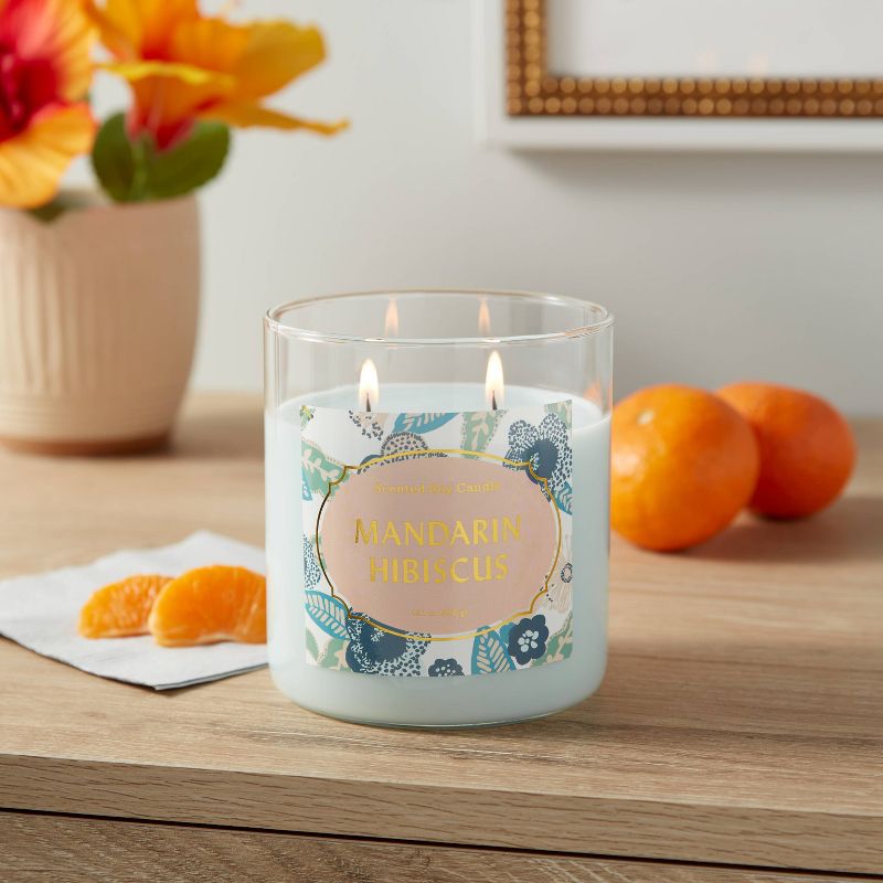 Jar Candle Mandarin Hibiscus - Opalhouse™, 3 of 7